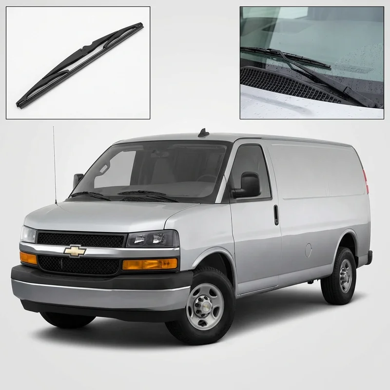 Driver Side Wiper Blade for Chevrolet Express 3500 (1996 - 2025) - 1